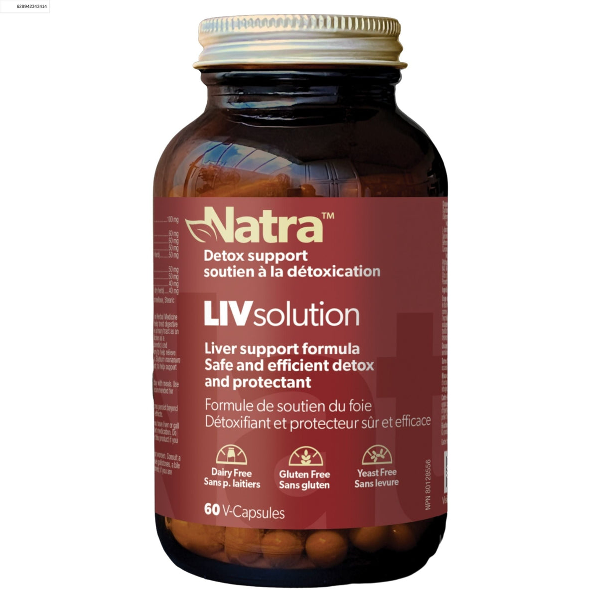 Natra LIVsolution 60 Capsules