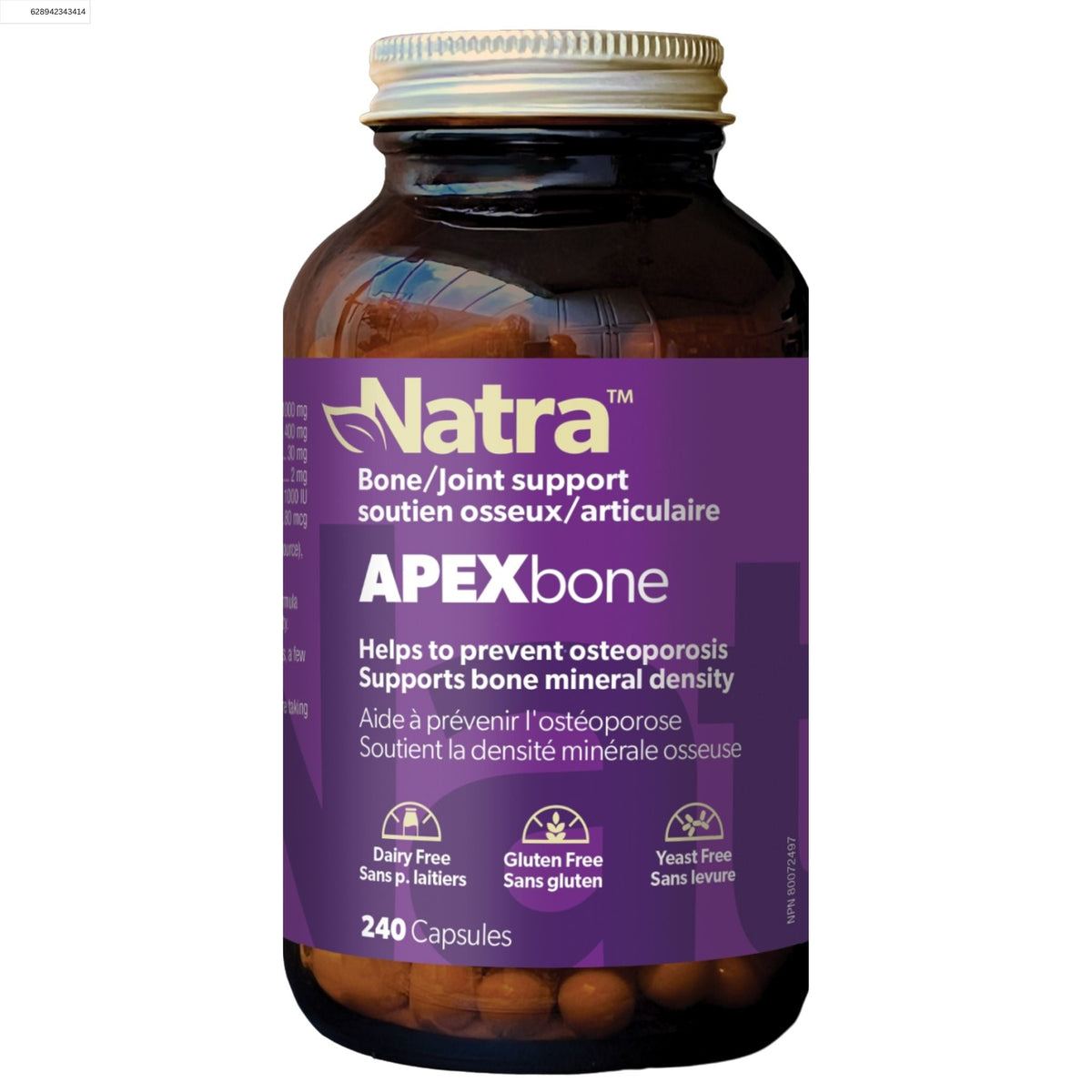 Natra APEXbone 240 Capsules