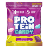 Protein Candy Berry Punch 55g - Low Sugar And High Protein Candy That Can Satisfy Your Sweet Tooth, Perfect On-The-Go Candy Comes In Multiple Flavors And Contains High-Quality Ingredients That Support Digestion