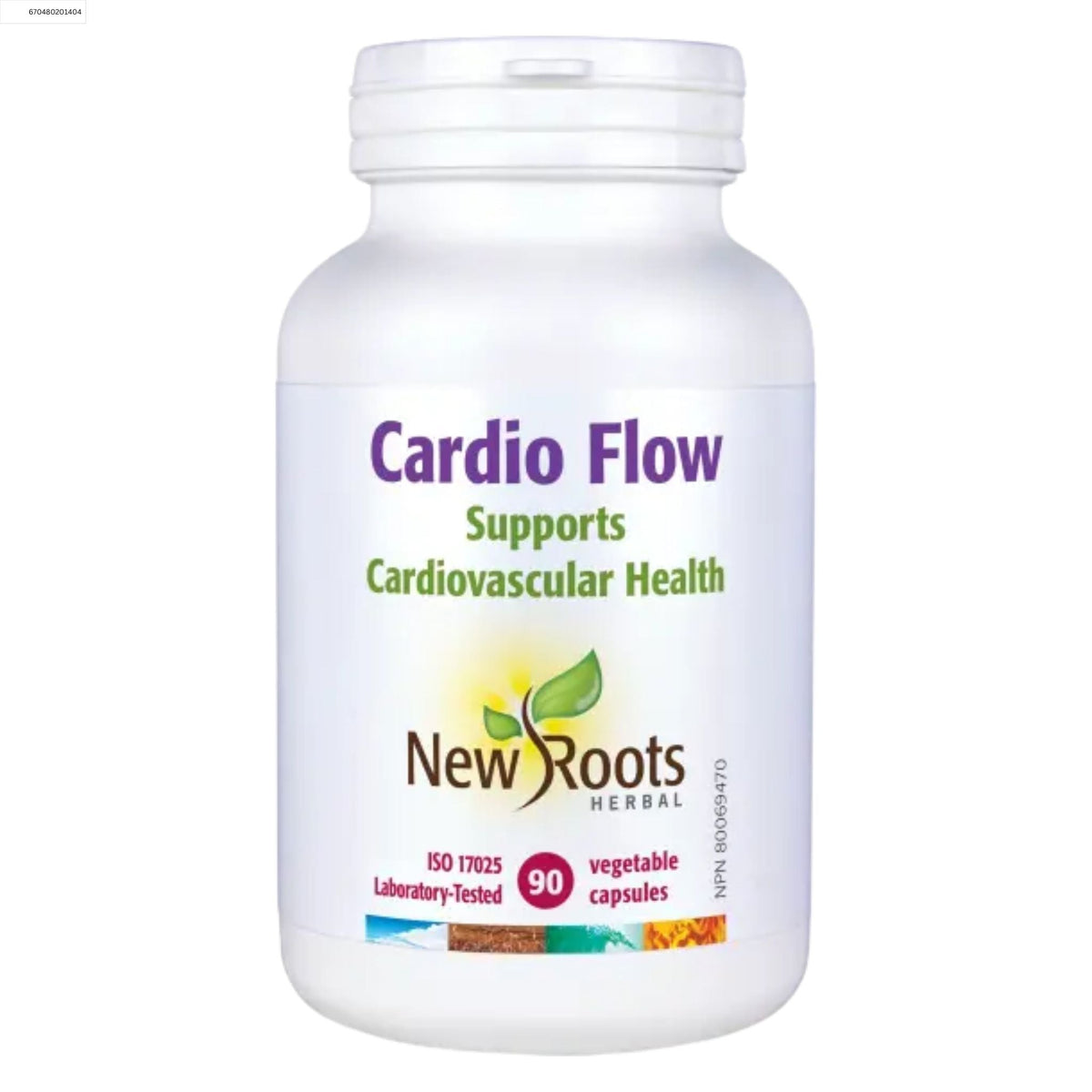 New Roots Cardio Flow 90 Vegetable Capsules