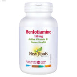 New Roots Benfotiamine 150mg 120 Vegetable Capsules