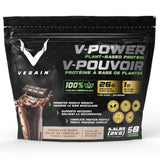 VEGAIN V-POWER Plant-Based Protein Chocolate 2kg