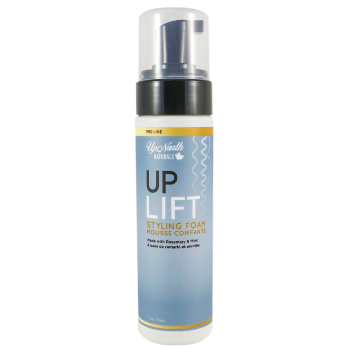 Up North Naturals Uplift Styling Foam 207ml - Provides Definition, Shine, and Volume to All Curl Patterns and Hair Types, Can Style the Hair From Root to Tip