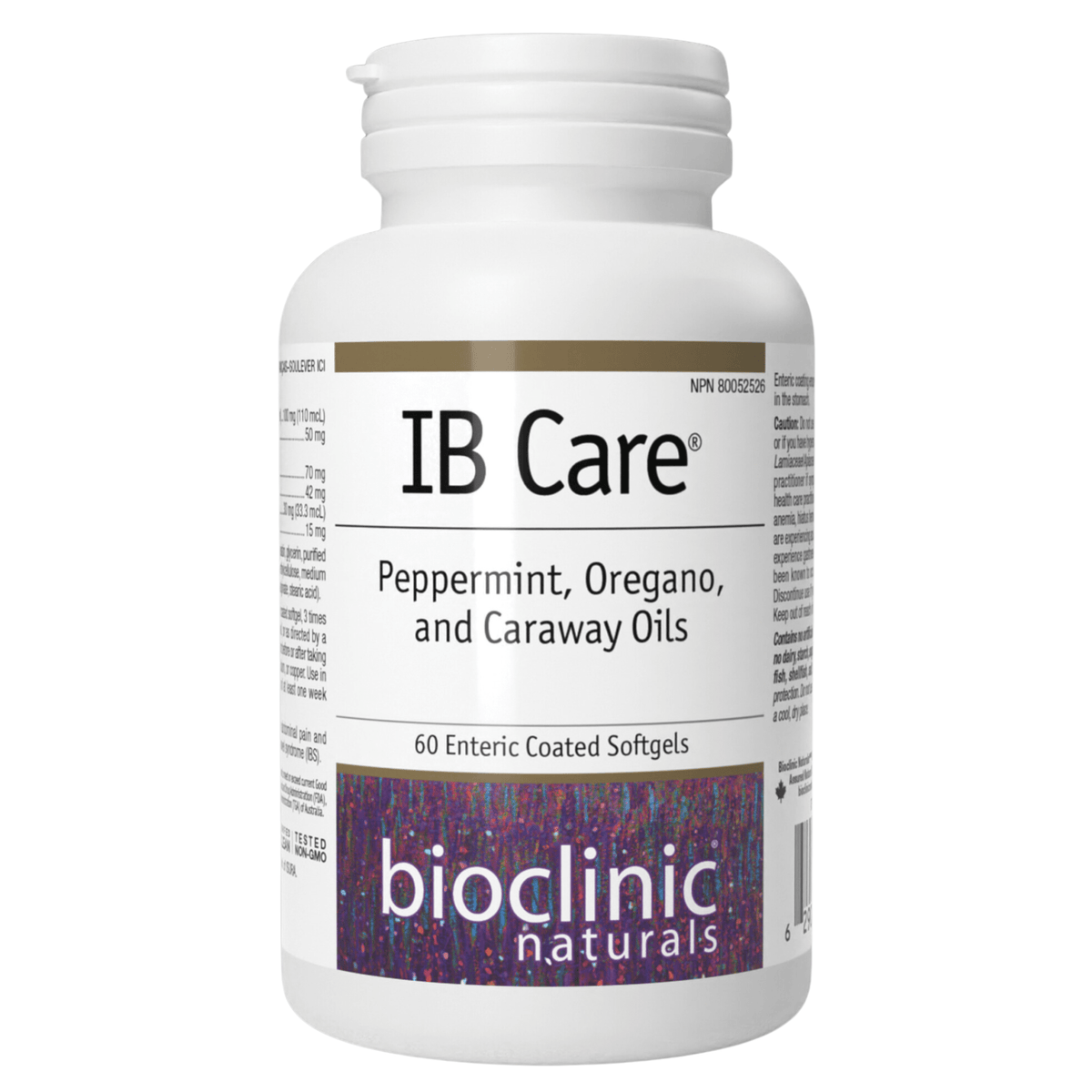 Bioclinic Naturals IB Care 60 Enteric Coated Sogtgels