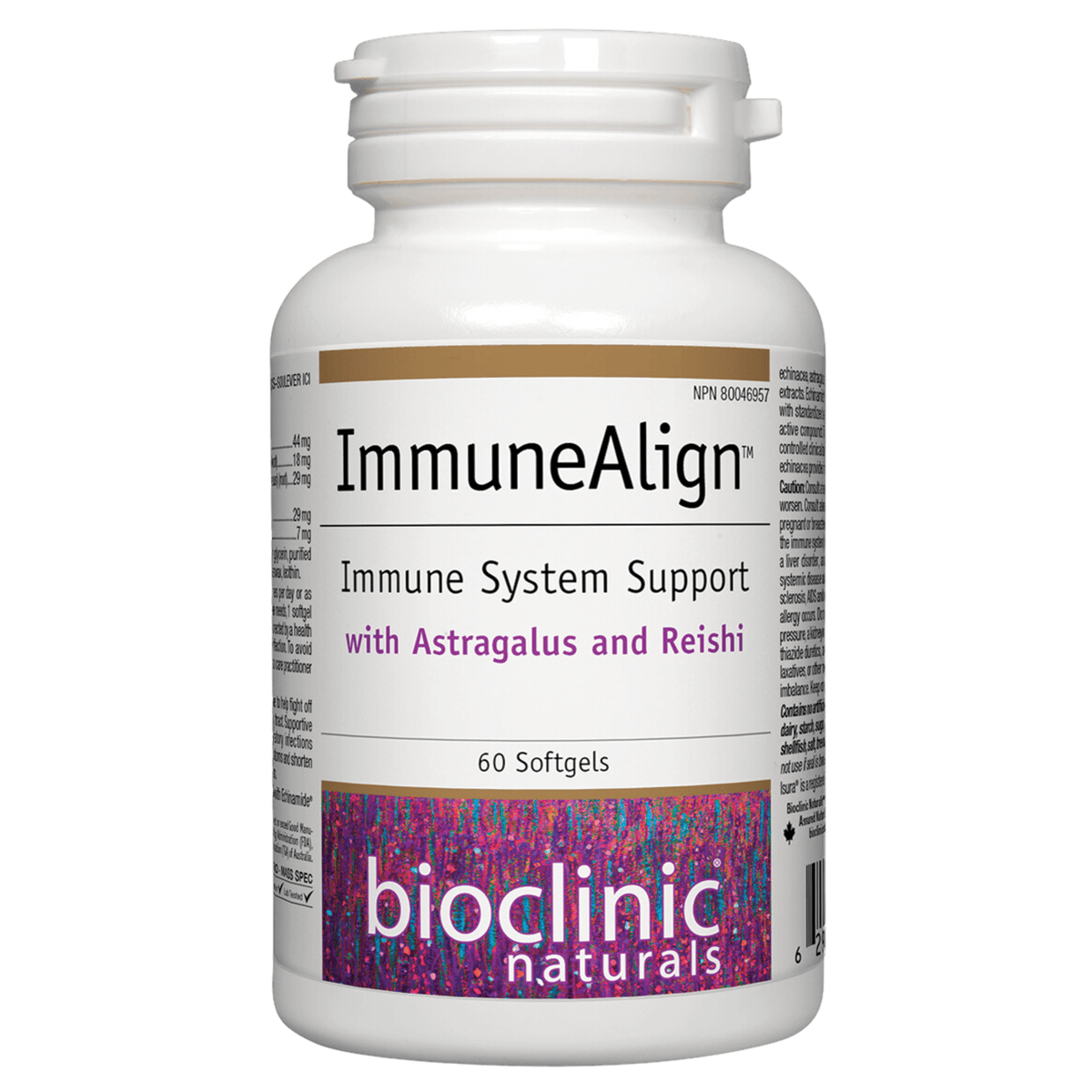 Bioclinic Naturals ImmuneAlign 60 Softgels