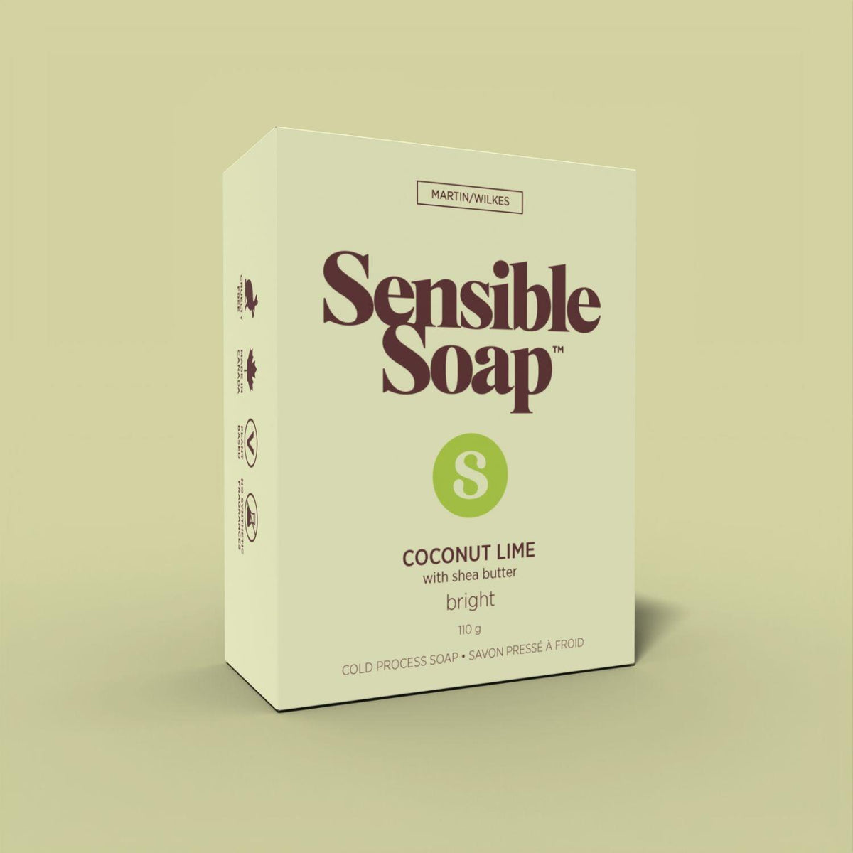 Sensible Bar Soap Coconut Lime 110g