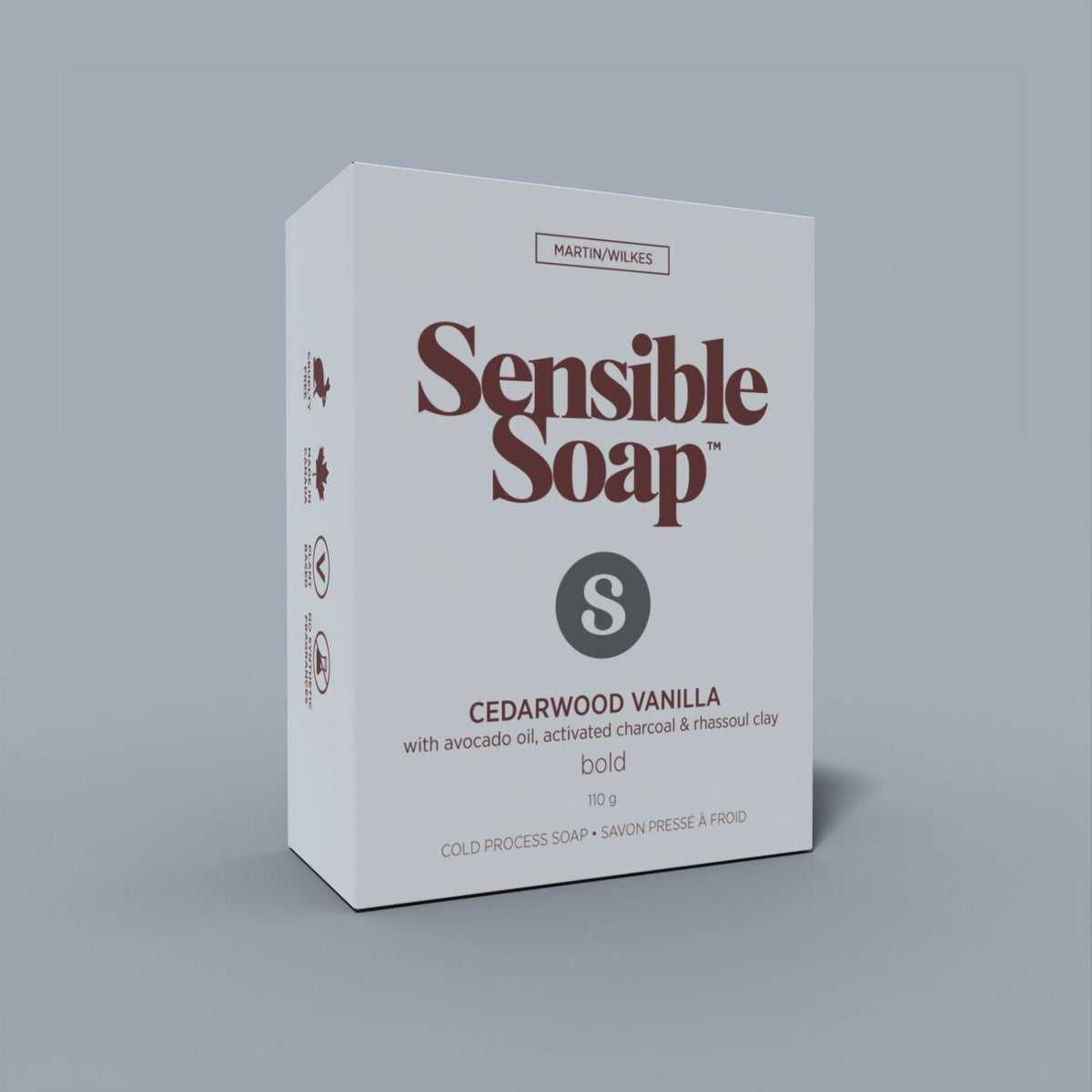Sensible Bar Soap Cedarwood Vanilla 110g