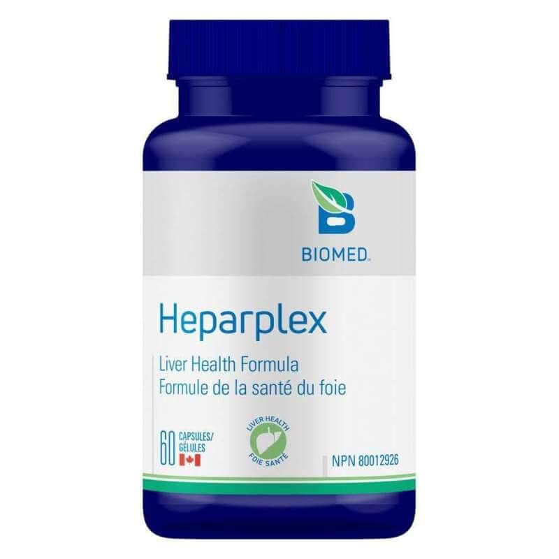 Biomed Heparplex 60 Capsules - Heals & Protects Liver From Toxins, Promote Liver Repair and Stimulate Normal Liver Functioning