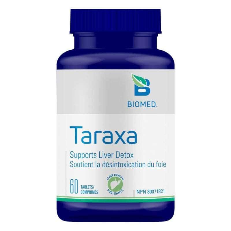 Biomed Taraxa 60 Tablets - Liver Detoxification by Promoting Hepatocyte Activity and Greater Circulation to the Liver, Help Relieve Dyspepsia
