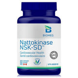 Biomed Nattokinase NSK-SD 60 Capsules - Dissolves Fibrin Clots (Blood Clots), Improved Blood Circulation, Dissolve Bacterial Biofilm Matrix