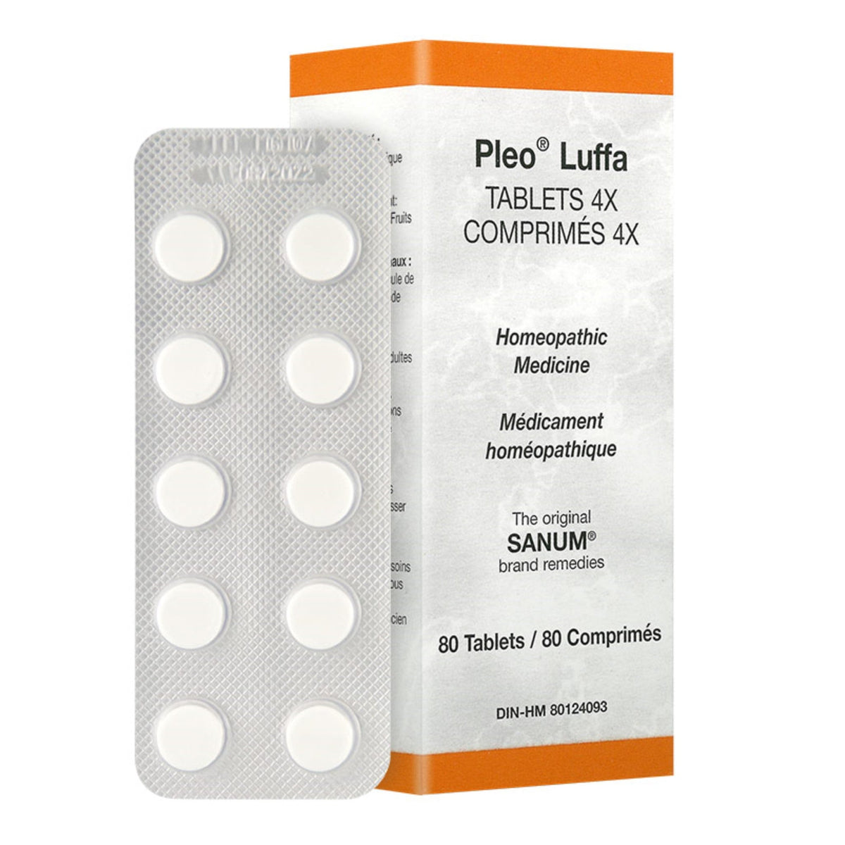 Biomed Pleo Luffa 80 Tablets - Give Relief From Sinusitis and Allergies, Prevent Headaches and Dry Mouth, Decrease Congestion in Tonsils, Lymph Nodes, Bronchi, and Lungs