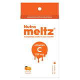 Nutrameltz Vitamin C 250mg 60 Tablets - Supports Immune Health, Maintains Healthy Bones And Teeth, Maintains Brain Health, Heals Wounds Quickly, Aids Healthy Skin And Hair