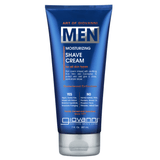 Giovanni Men's Moisturizing Shave Cream 207ml - Moisturizes Skin For Best Shave, Hydrates, Protects, And Nourishes Most Sensitive Skin, Prevents Irritation, Ingrown Hairs, Nicks, Cuts, Razor Bumps, Redness, And Rashes