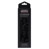 Giovanni Heatless Hair Curling Set Black - Promotes Natural, Healthy-Looking Curls Without Heat Damage, Unique, Flexible Satin Curling Rod Provides Smooth, Frizz-Free Waves And Curls