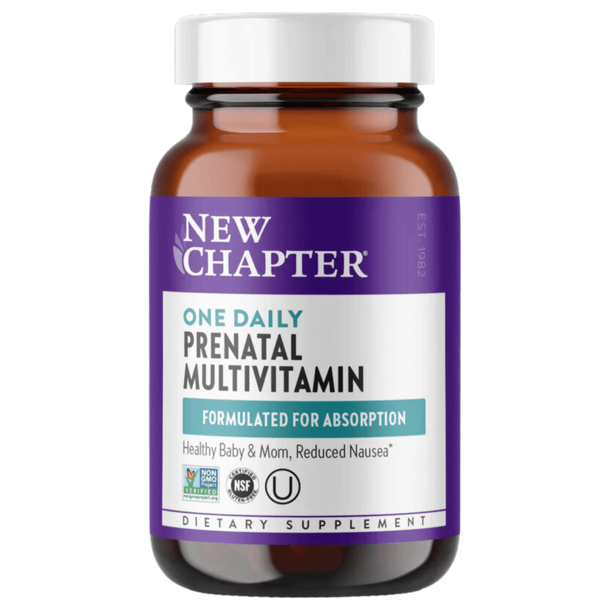 New Chapter Prenatal Multivitamin One Daily 90 Tablets