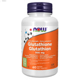 NOW Glutathione 500mg 60 Vegetable Capsules