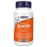 NOW 5-HTP 100mg 90 Chewable Tablets - Natural Mood Support Formula, Helps Reduce Carbohydrate Cravings, Natural Citrus Flavour That Can Help Manage Weight