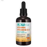 NOW Kids Vit D-3 Liquid Drops 100IU 60ml
