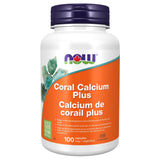 NOW Coral Calcium Plus 100 Vegetable Capsules