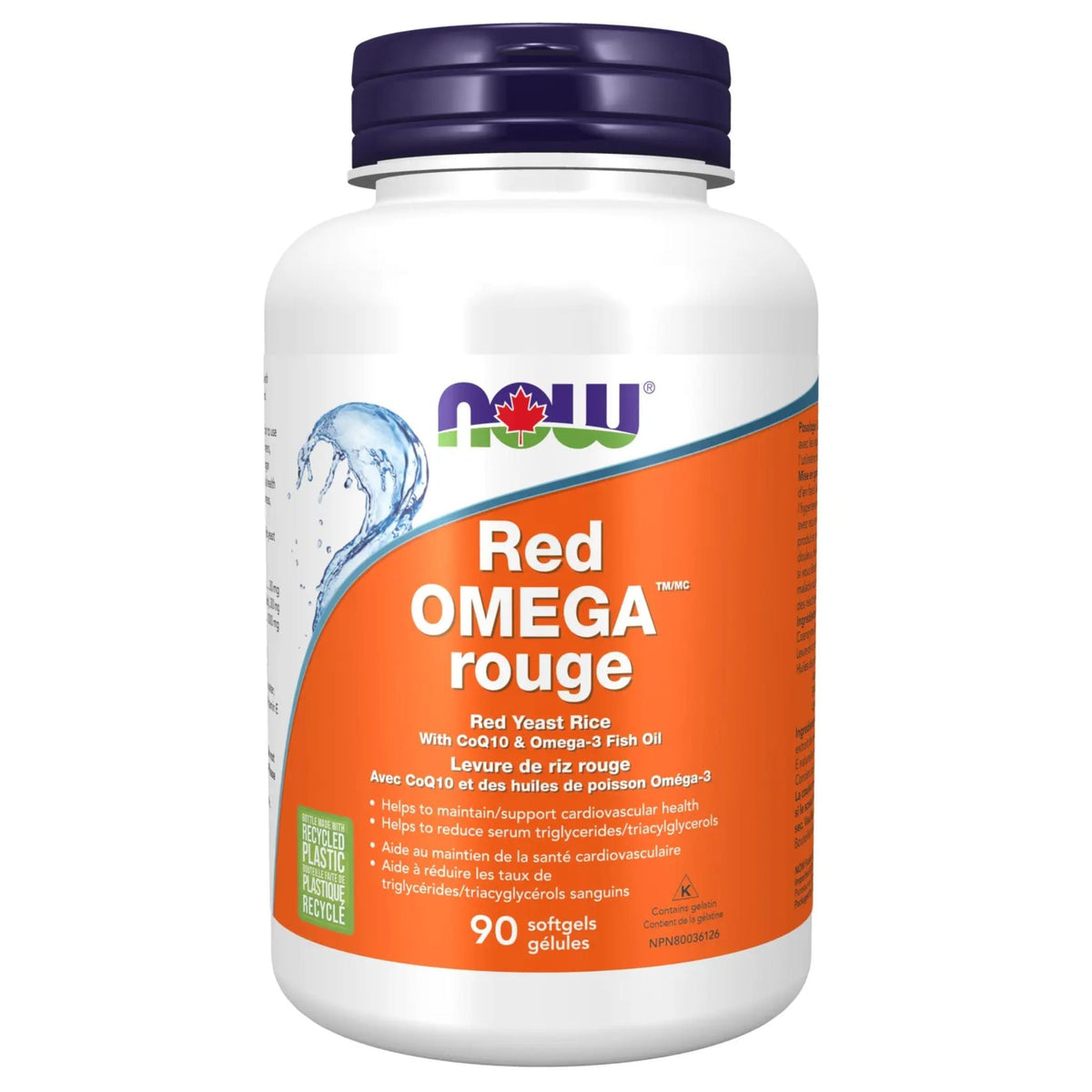 NOW Red Omega 90 Softgels