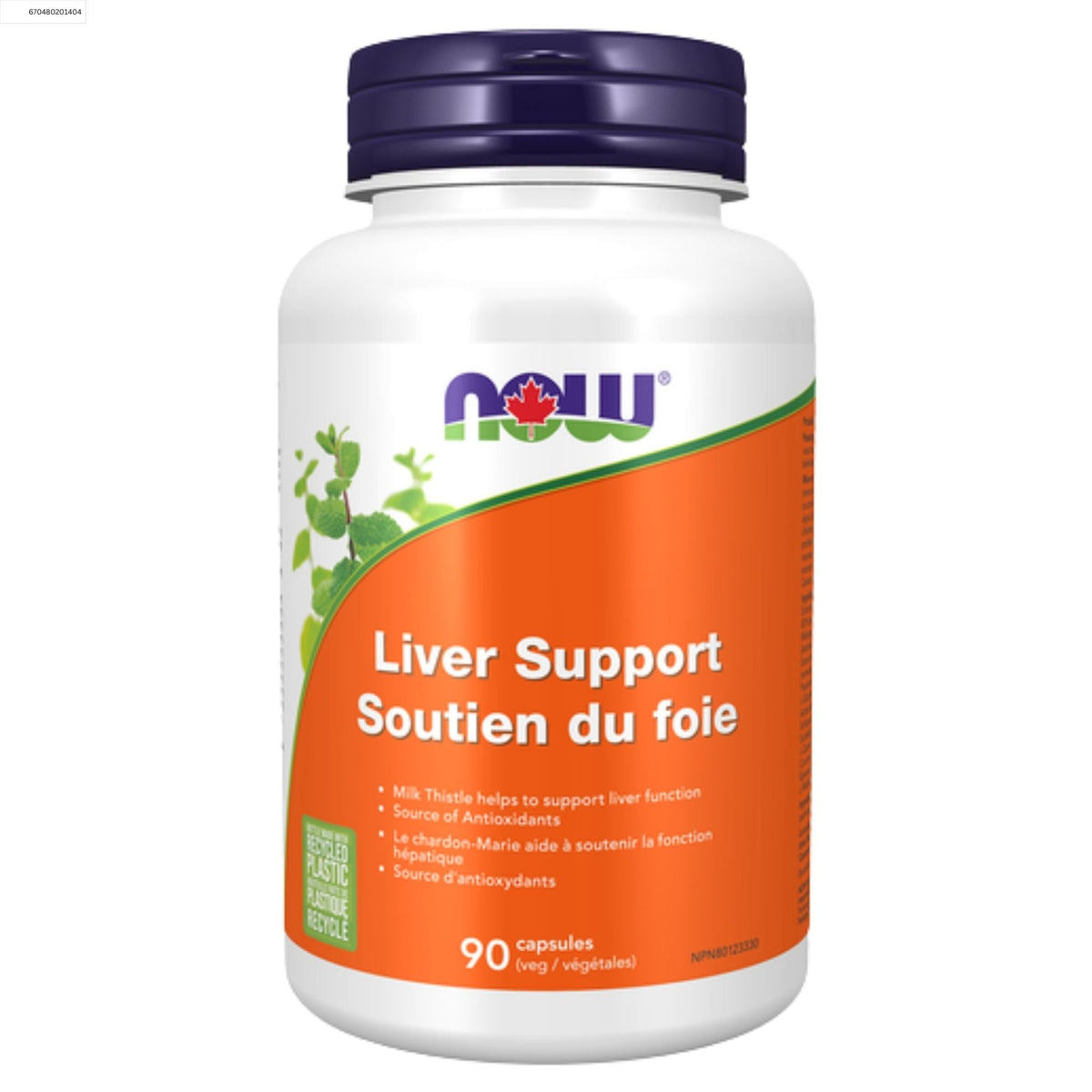 NOW Liver Support 90 Vegetable Capsules