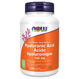 NOW Hyaluronic Acid 100mg 120 Vegetable Capsules