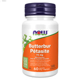 NOW Butterbur 75mg 60 Vegetable Capsules