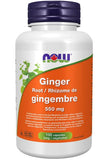 Now Ginger Root 550mg 100 Capsules - Promotes GI Comfort, Supports Cardiovascular Health, Helps Improve Digestion, Appetite and Immunity