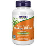 NOW Ginkgo Biloba 120mg 100 Vegan Capsules - Supports Stamina and Brain Health, Maintains Cognitive Function and Memory in Adults