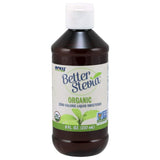 NOW Organic Stevia liquid 237ml - Zero-Calorie, Low Glycemic, Natural Liquid Sweetener For Coffees and Teas, Healthy Substitute for Table Sugar