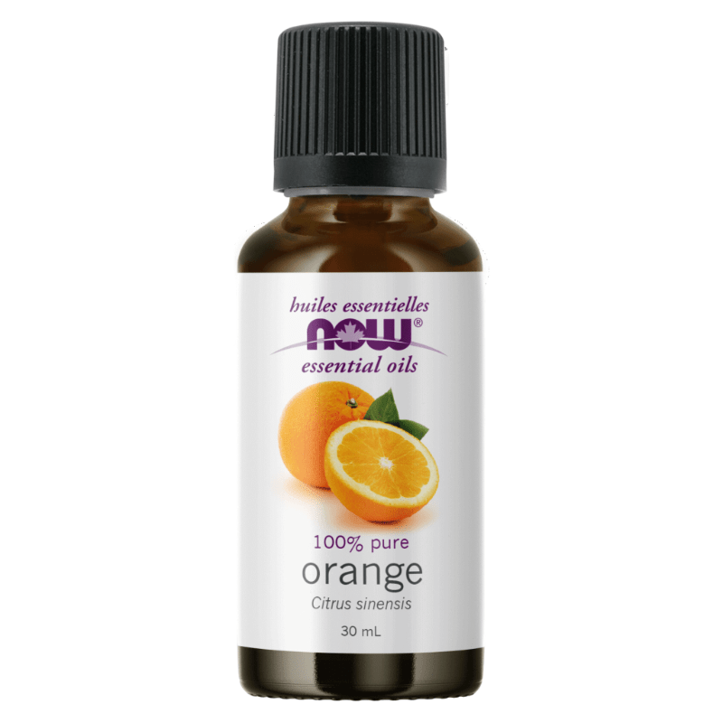 Now Essential Oils 100% Organic Orange Oil - 30 ml