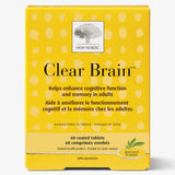 New Nordic Clear Brain 60 Coated Tablets