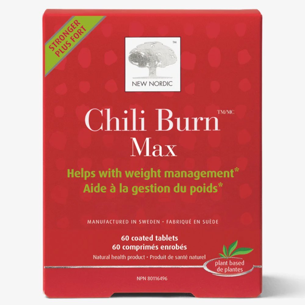 New Nordic Chili Burn Strong 60 Coated Tablets