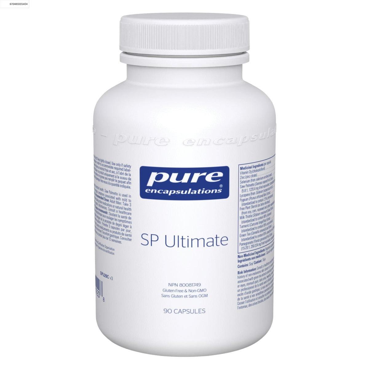 Pure Encapsulations SP Ultimate 90 Capsules