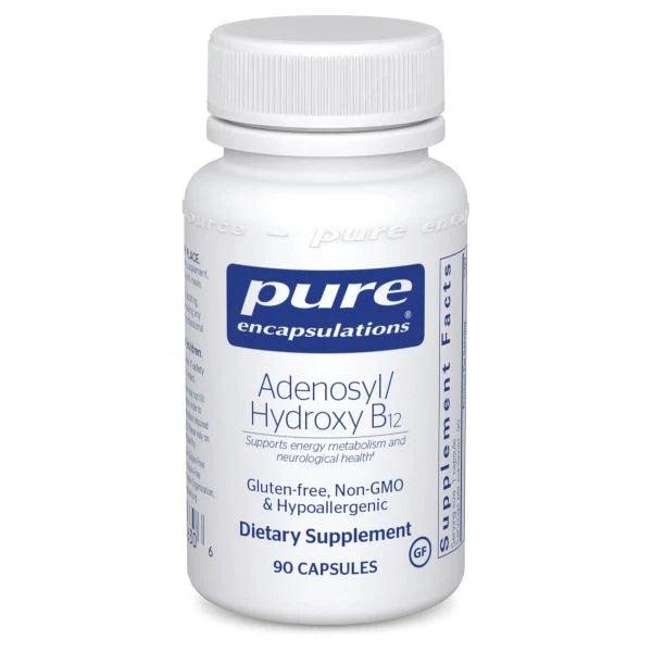 Pure Encapsulations Adenosyl/Hydroxy B12 90 Veg - Caps - Nature's Source Inc
