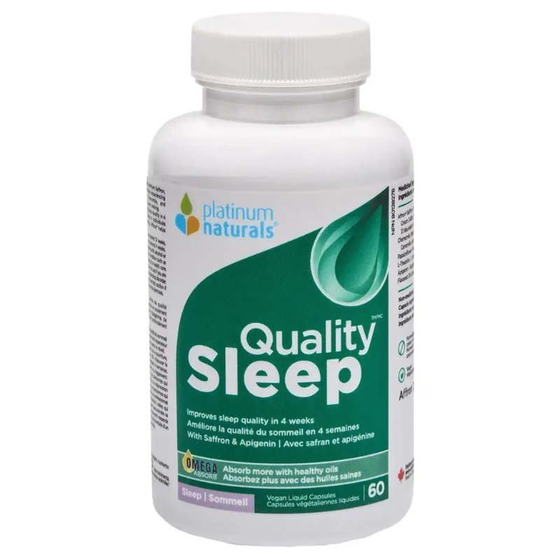 Platinum Naturals Quality Sleep 60 Vegan Liquid Capsules