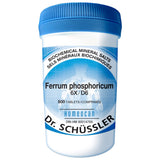 Homeocan No.4 Ferrum Phosphoricum 6X/D6 500 Tablets - Useful In Case Of Fever Related To An ENT Problem Or For Diarrhea, Relieve The Fever And Pain Resulting From A Pathology Such As Arthritis