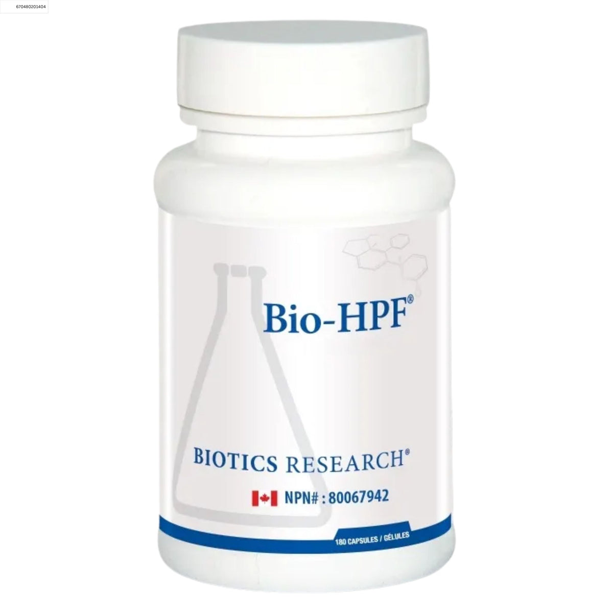 Biotics Research Bio-HPF 180 Capsules