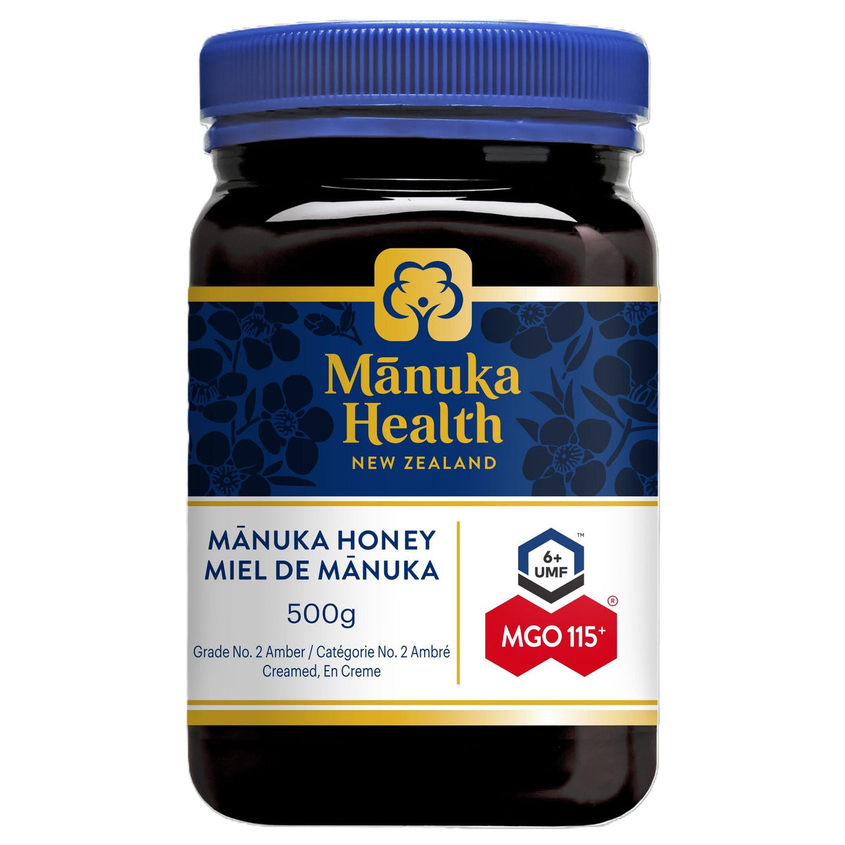 Manuka Health New Zealand Manuka Honey MGO 115+ 500g