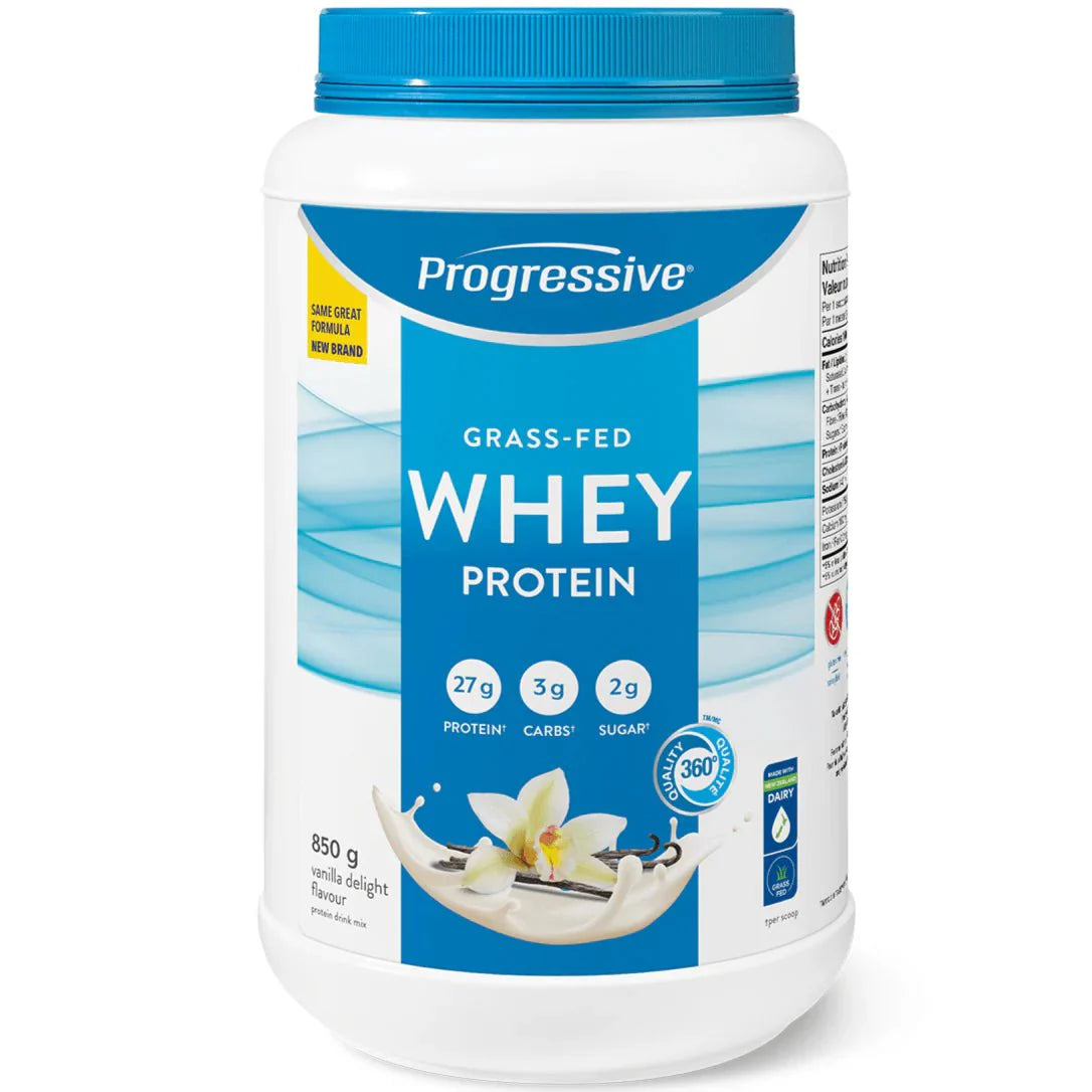 Progressive Grass-Fed Whey Protein Vanilla 850g