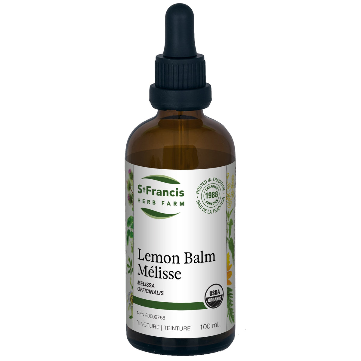 St. Francis Herb Farm Lemon Balm (100 ml)