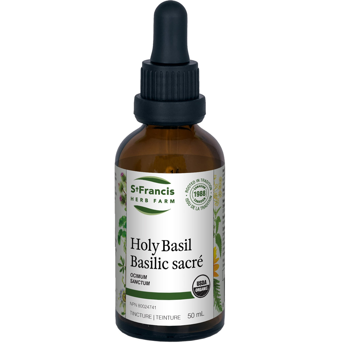St. Francis Herb Holy Basil 50ml