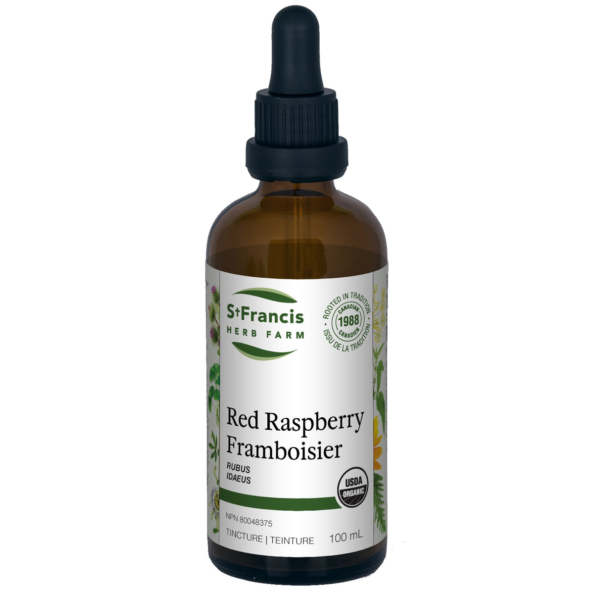 St. Francis Herb Red Raspberry 100ml