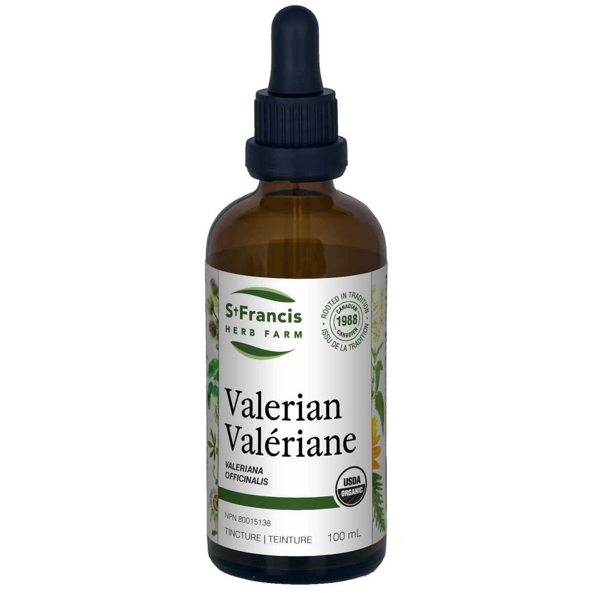 St. Francis Herb Valerian Root Tincture 100 ml