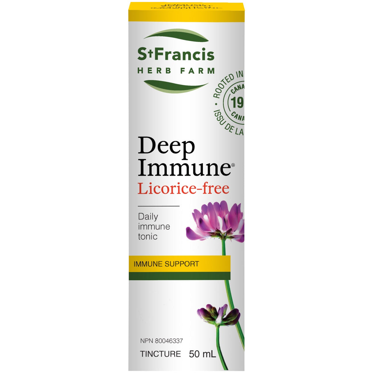 St. Francis Herb Deep Immune 50+ 50ml - Helps To Maintain Immune Defences Against Common Viral Infections, Colds,  And Flu, Contains Targeted Herbs That Support Healthy Immune System And Counter Fatigue