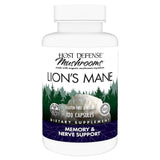 Host Defense Lion's Mane 120 Capsules - Promotes Mental Clarity, Focus, Memory And Nervous System, Supports Balanced Immune Response And Nervous System Health