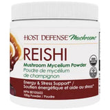 Host Defense Reishi Mushroom Mycelium Powder 100g - Heart & Immune Health Support, Helps Energy & Vitality, Enhances the Body’s Ability to Adapt to Stress
