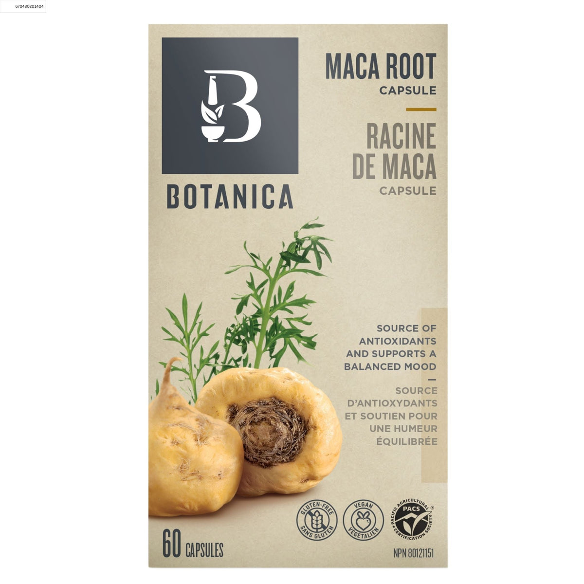 Botanica Maca Root 60 Capsules