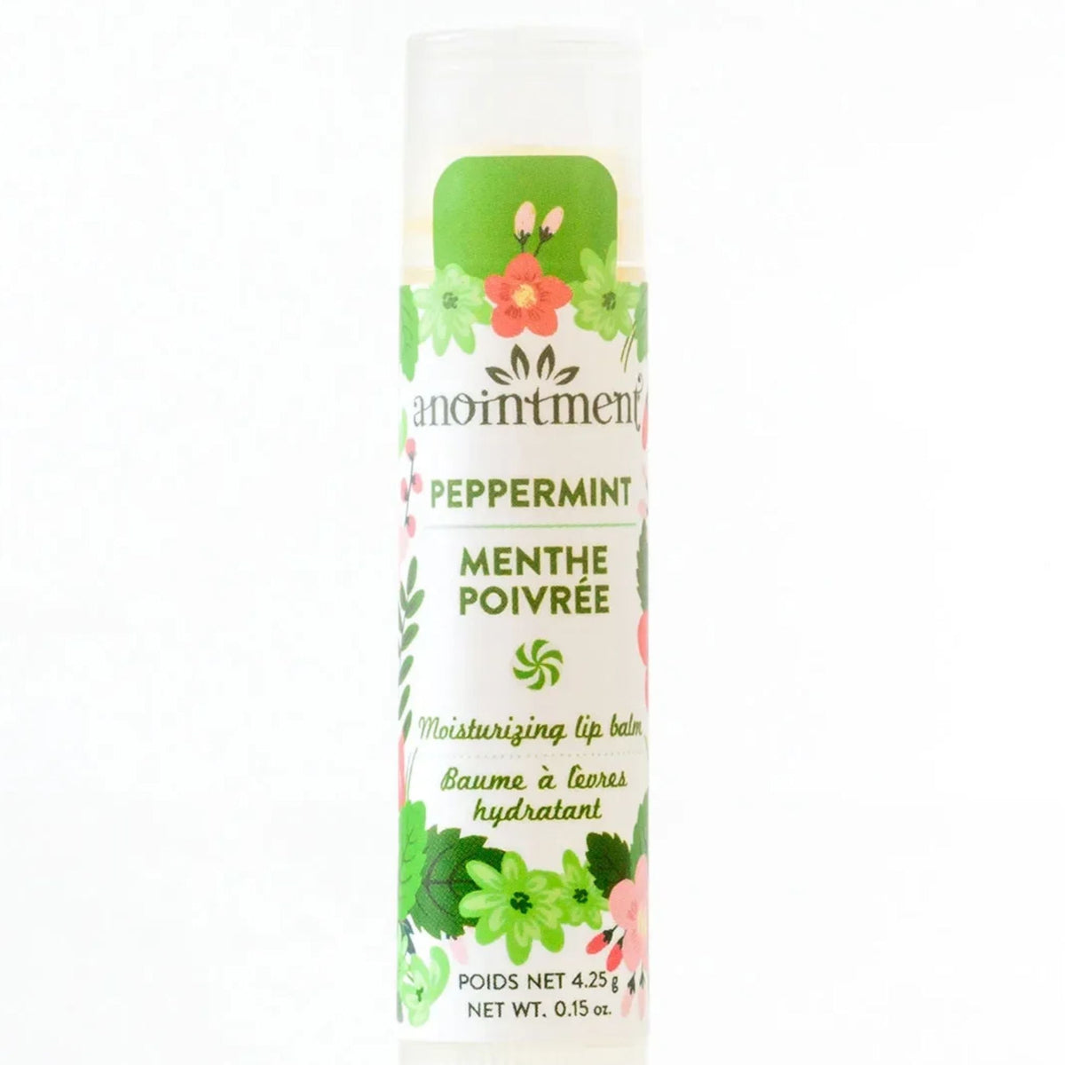 Anointment Natural Skin Care Peppermint Lip Balm 4.25g