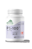 Provita PS-100+ 60 Vegan Capsules - Improves Short-term Memory, Mood, and Concentration, Supports Cognitive Health